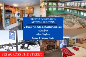 Image of Fireplaced Mountain King Suite w/Hot Tubs & Pools