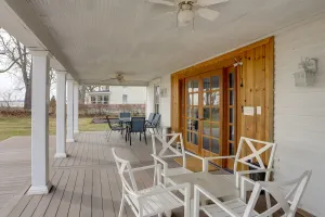 Image of Spacious Lakefront House with Backyard Fire Pit