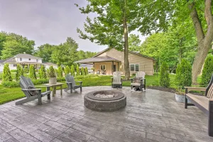 Image of Shipshewana Guest House with Fire Pit!