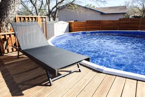 Image of Pool & Hot Tub / Gameroom - TV, Pool Table, Shuffle Board / N Austin near Domain