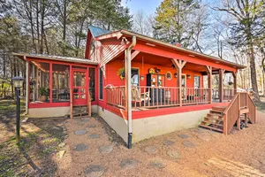 Image of Serene Cabin with Riverfront Views and Access!