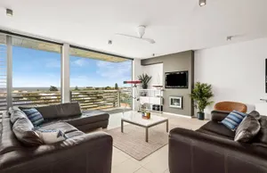 Image of Seaside Luxury: Panoramic Views in Heart of Town