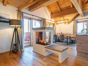 Image of Luxurious penthouse apartment with sauna