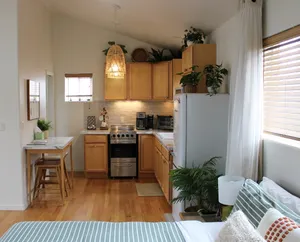 Image of Chic GJ Downtown BoHo Studio: Romantic and Central