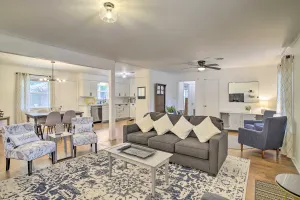 Image of 1 Mi to Main St Brenham Retreat with Game Room