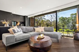 Image of Lithic House -wood fire and bush views