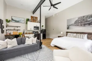 Image of Modern & Cozy Studio | Walk to Downtown & Beach