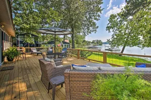 Image of Dock and Lake Access Tranquil Home in Hot Springs