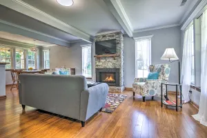 Image of Peaceful Kansas Cottage with Wraparound Deck!