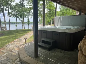 Image of Wake 'N' Lake, Lake front with dock and hot tub, great views, large yard