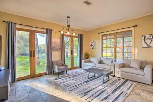 Image of Charming Gainesville Retreat Barn, Horses Welcome