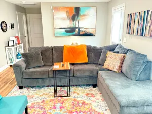 Image of Modern Boho 2BR 2BA Home on Quiet Street