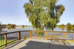 Image of Lakefront Fairbanks Home with Private Beach!