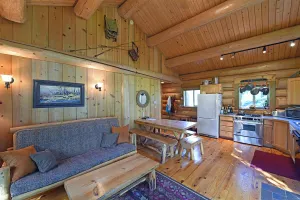 Image of Running Wolf Cabin – 2 BR w/trail access, pool/hot tub