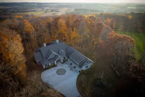 Image of 4BR Villa on 25 Acres – 10min to Road America Fire Pit & Chef’s Kitchen
