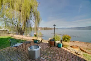 Image of Waterfront Lakeport Rental Home with Private Dock!