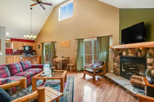 Image of Wilderness retreat near the lake with firepit, grill, large deck - dog friendly