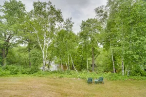 Image of Riverfront Bliss in Rice Lake: Deck, Grill & Hike!
