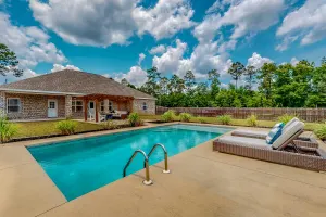 Image of 4BR retreat with a saltwater pool & fire table