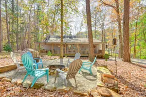 Image of Secluded Hamilton Cabin Retreat w/ Private Lake!