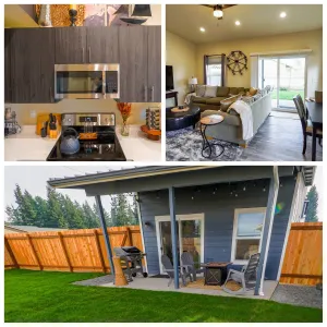 Image of Modern 2 Bedroom Home Outdoor Patio & Fenced Yard