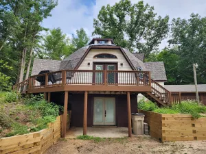 Image of Geodome home hot tub dog friendly Rockford