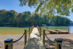 Image of Lakefront Retreat with Dock and Pool