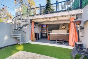 Image of Hot Tub and Rooftop Game Room Unique Home in DC