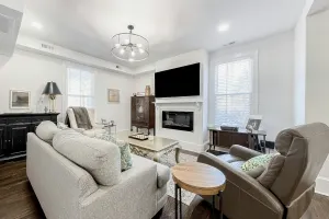 Image of 4BR with 1900s charm, yard games, & firepit