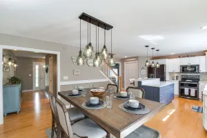 Image of Rock Island Home w/ Private Yard & Fire Pit Table!