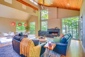 Image of Lakefront Roxboro Home w/ Private Dock!