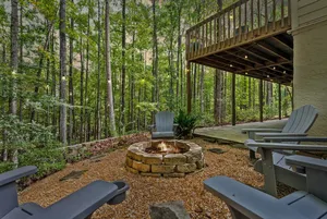 Image of Serene Lakefront Home: Private Dock, Expansive Dec