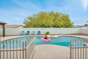 Image of Vegas Retreat -Single Story Pool Hot Tub Games BBQ