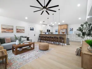 Image of Luxurious Retreat with Sauna and Modern Design