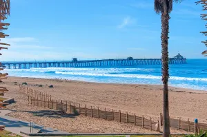Image of Beautiful View Overlooking Park And Ocean