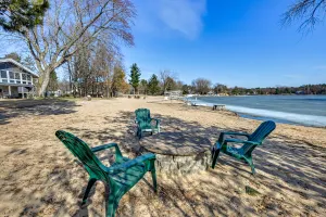 Image of Boat Dock, Hot Tub & Deck: Lakefront Nekoosa Home!