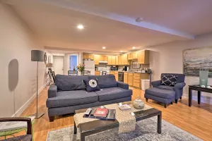 Image of Cute Grand Haven Apartment Walk Downtown Streets!