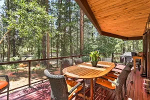 Image of Riverside Winthrop Chalet with Hot Tub and 2 Decks!