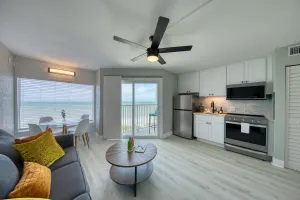 Image of Beautiful freshly remodeled beachfront condo