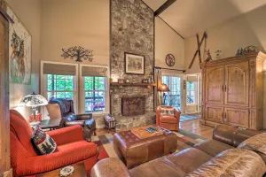Image of Beech Mountain Escape with Mtn Views and Fireplace!