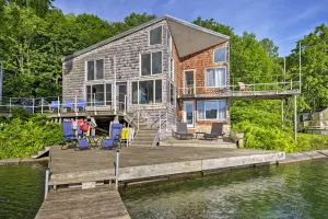 Image of Waterfront DeRuyter Home with Private Dock!