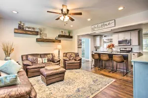 Image of Modern Home with Yard and Deck, 1 Mi to Clemson U!