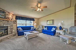 Image of Houghton Lake Family Getaway with Fire Pit!