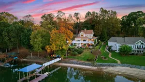 Image of Lake Norman Retreat w/ Pool, Hot Tub & Private Dock | Lake Life Cove by AvantStay