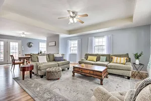 Image of 'Stargaze' Lakefront Home w\/ Deck, Boat Dock!