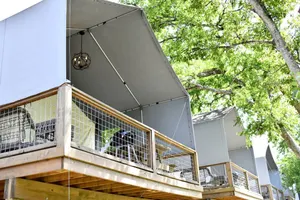 Image of Amazing Waterfront Cabin Rental for Family Vacations in Cibolo, Texas