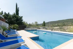 Image of Beautiful cottage in the south of the Ardeche with large picnic area, bbq