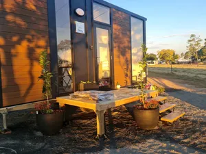 Image of Ideal Tiny House with Beautiful Countryside and Stunning Sunrise Views in Queensland, Australia