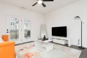 Image of Golden Sun Spacious 1BR Pond View King Bed WFH Gym