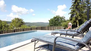 Image of Wellnorama 1 - WellnessFerienhaus mit Pool, Sauna und eigenem Whirlpool mitten in Deutschland